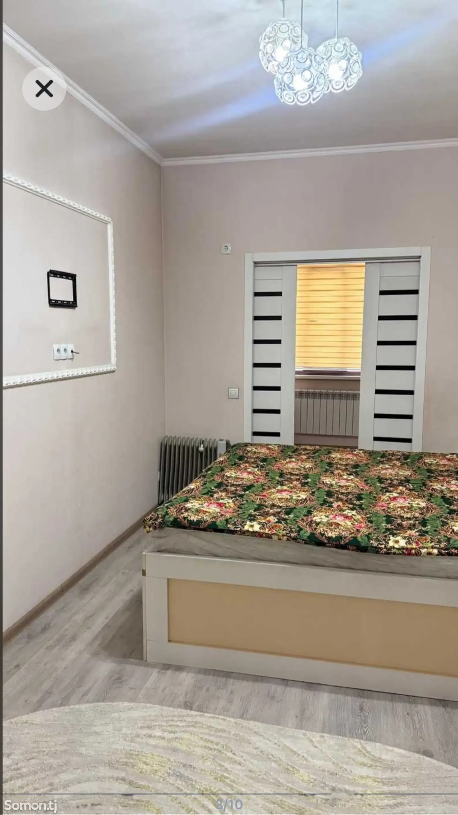 2-комн. квартира, 4 этаж, 78м², Чордома