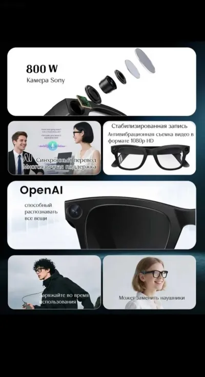 Умные очки Smart — миниатюра 6