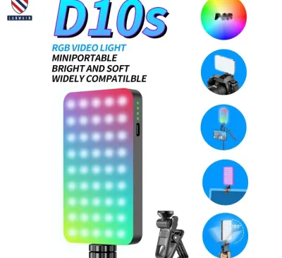 Накамерный свет RGB D10S