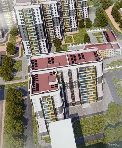 2-комн. квартира, 11 этаж, 71 м², Зарафшон