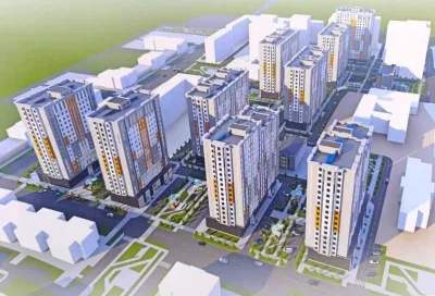 3-комн. квартира, 10 этаж, 97 м², Шохмансур