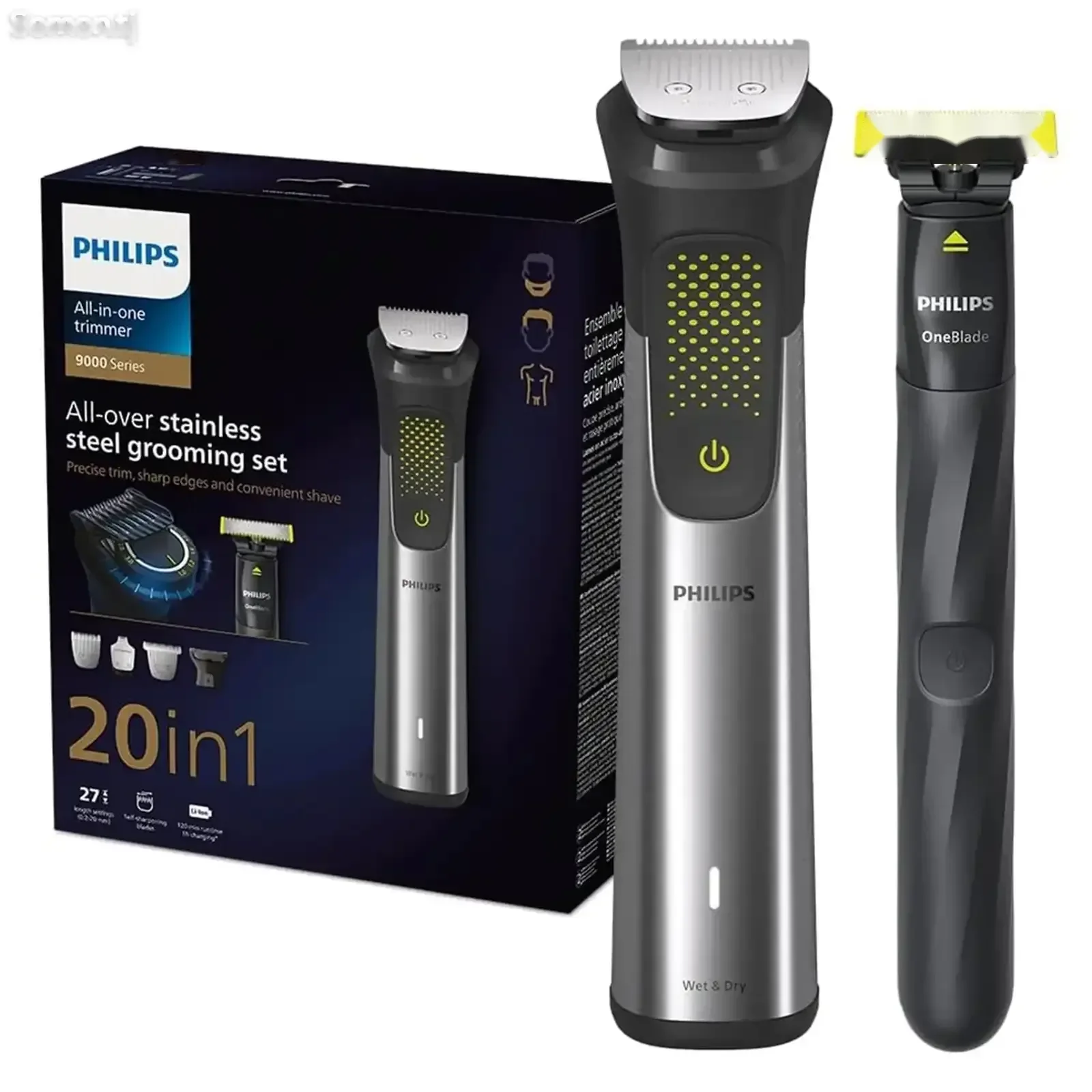 Универсальный триммер машинка для стрижки 20 в 1 Philips MG9553/