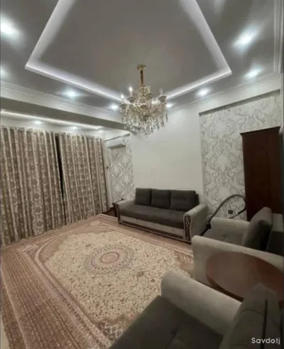 2-комн. квартира, 12 этаж, 71м², Шохмансур