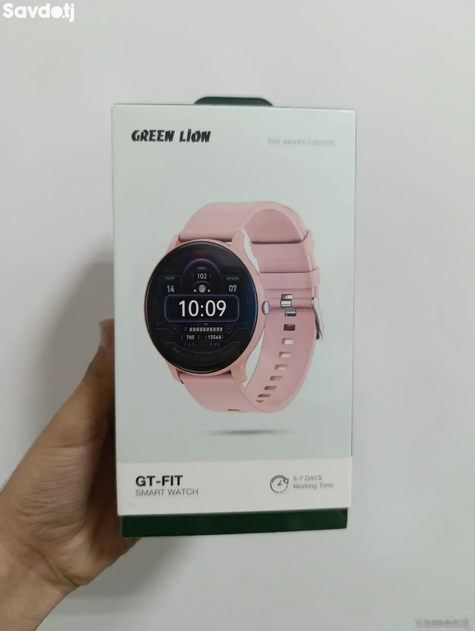 Умные часы Green Lion GT-FIT Smart Watch розовый