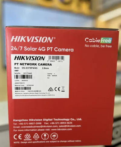Камера солнечная Hikvision DS-2CFSP4/4G 2.8mm