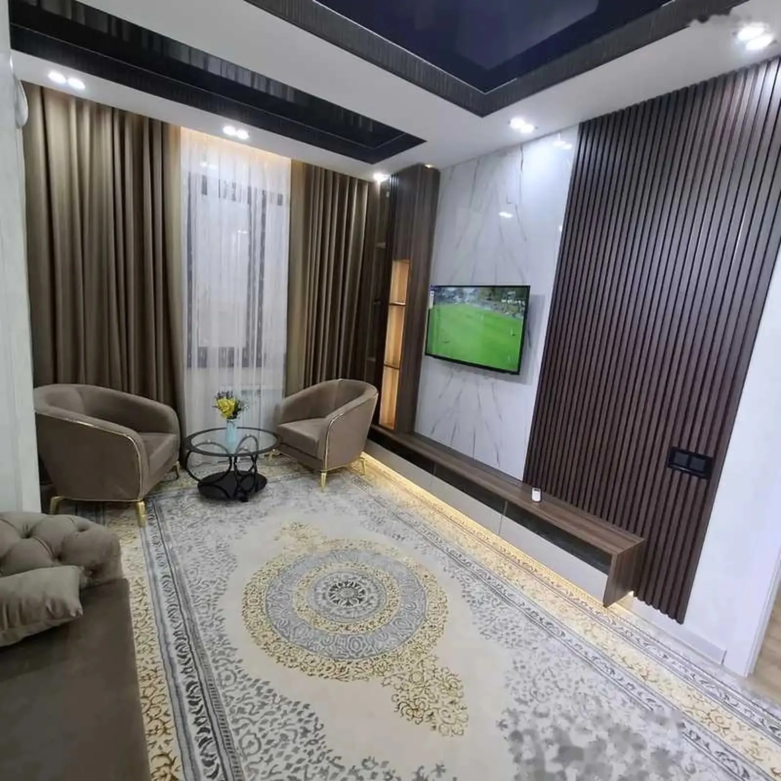 2-комн. квартира, 21 этаж, 65м², рядом гостница Hilton