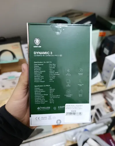 Умные часы + наушники Green Lion Dynamic 3 - ULTIMATE 46 Smart Watch and EARBUDS