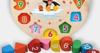 Развивающий набор деревянных игрушек 8 в 1