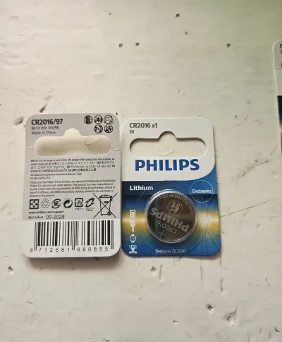 Батарейка Philips CR2016