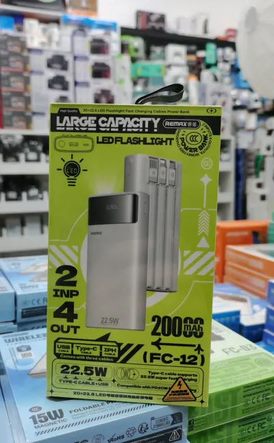 Внешний аккумулятор Remax FC-12 20000mAh 22.5W