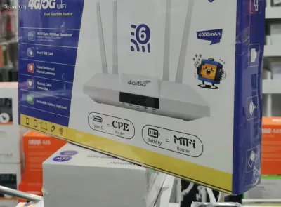 WiFi Роутер с сим картой и аккумулятором 4000mAh