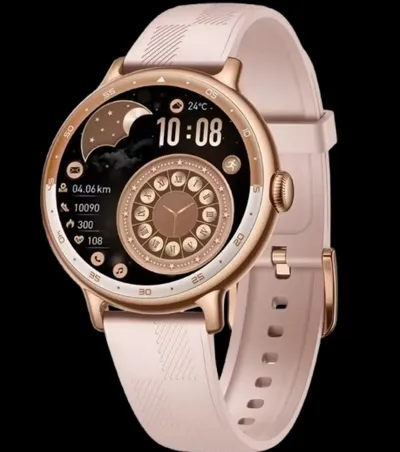 Умные часы Powerology Gazelle Urban Elegance GPS SmartWatch розовый