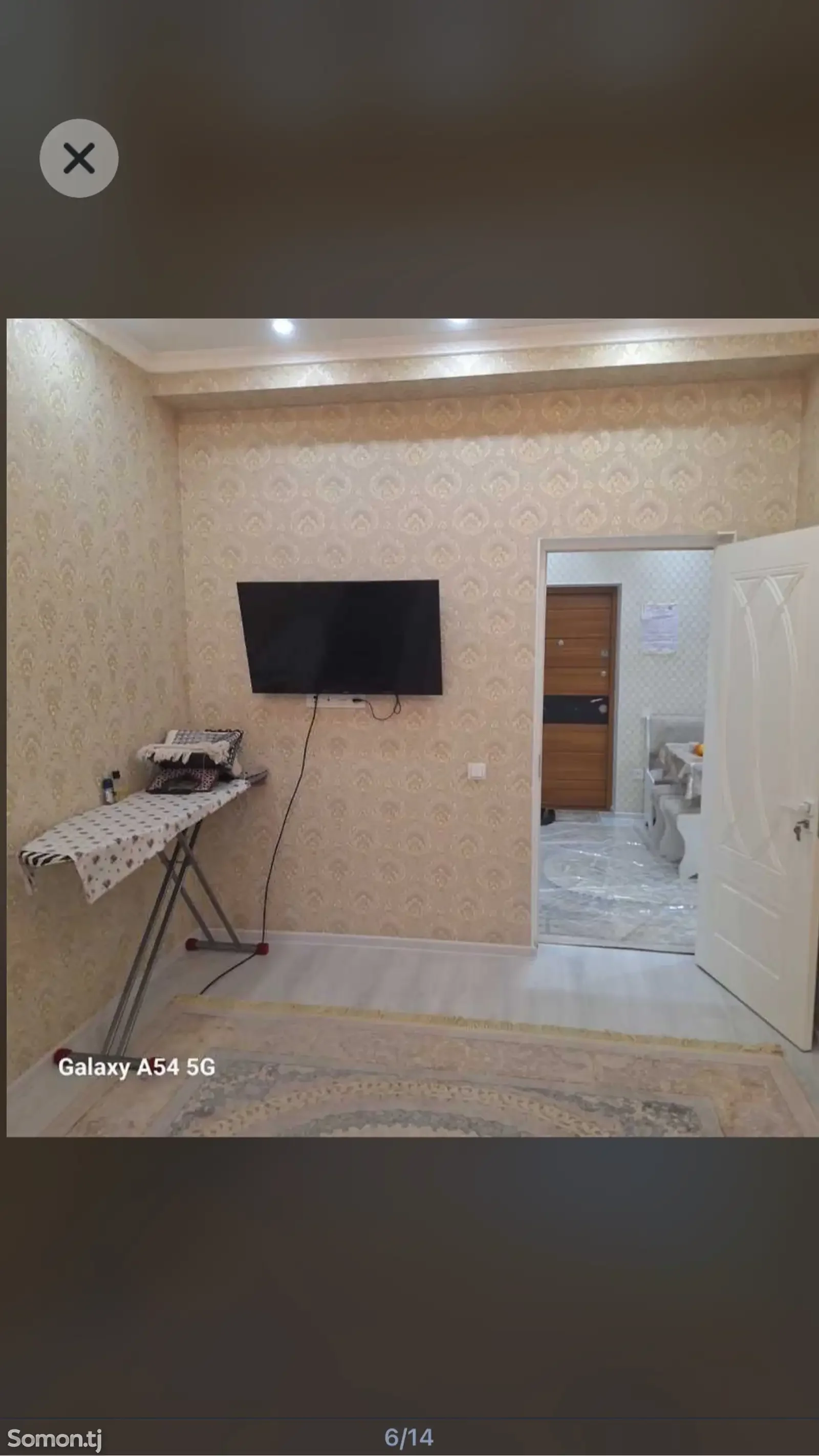 2-комн. квартира, 14 этаж, 60м², Напротив Хилтон