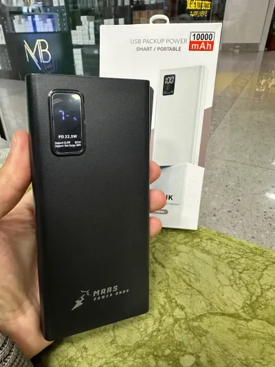 Внешний аккумулятор Mars Powerbank 10000 mah 22w