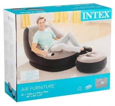 Надувное кресло Intex