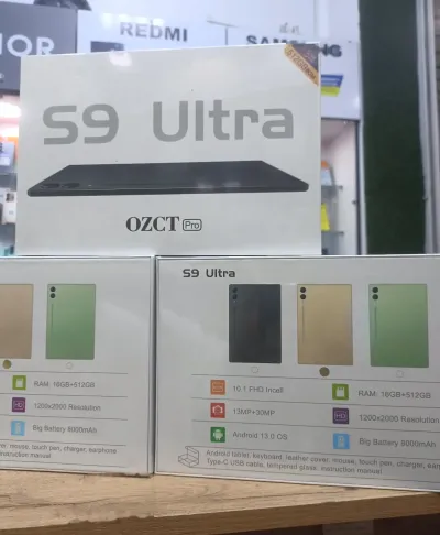 Планшет S9 Ultra 2sim Black 16/512gb 8000 мАч Batarea
