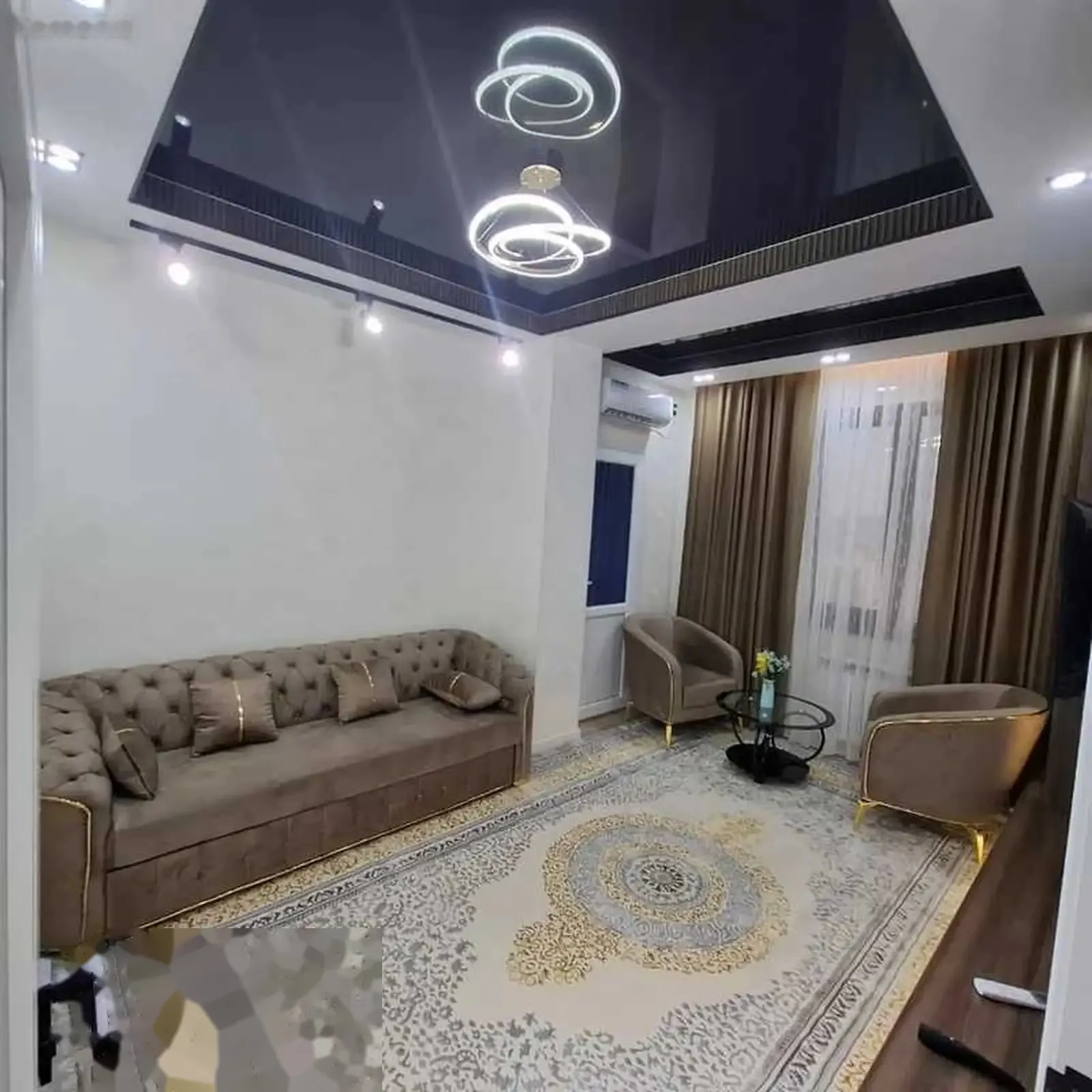 2-комн. квартира, 21 этаж, 59м², Гостиница Hilton
