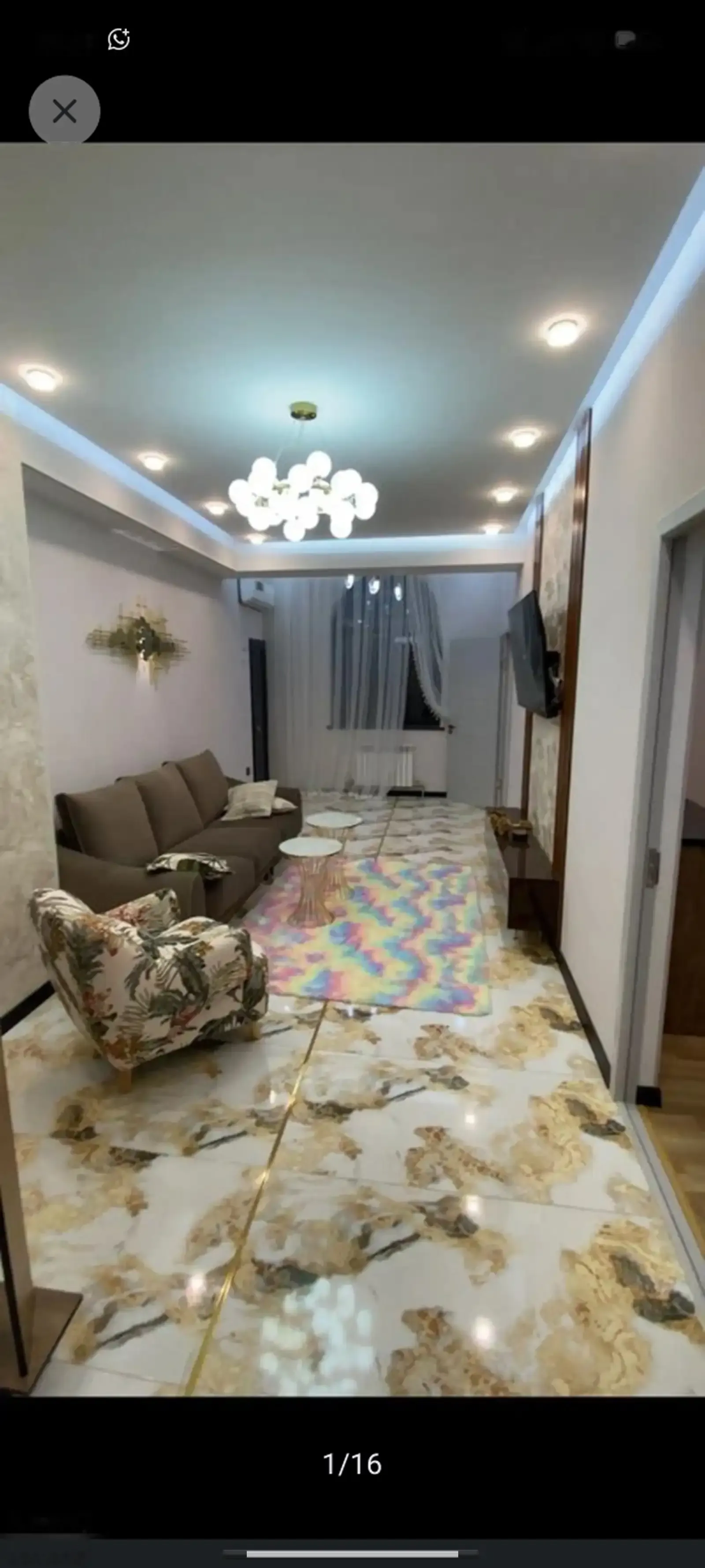 2-комн. квартира, 10 этаж, 93м², Аэропорт