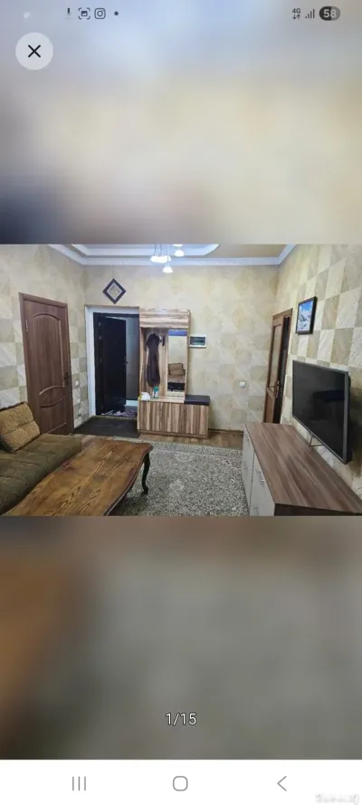2-комн. квартира, 7 этаж, 72м², шохмансур