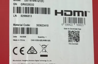 Видеорегистратор IP Hikvision DS-7616NI-Q1 E STD