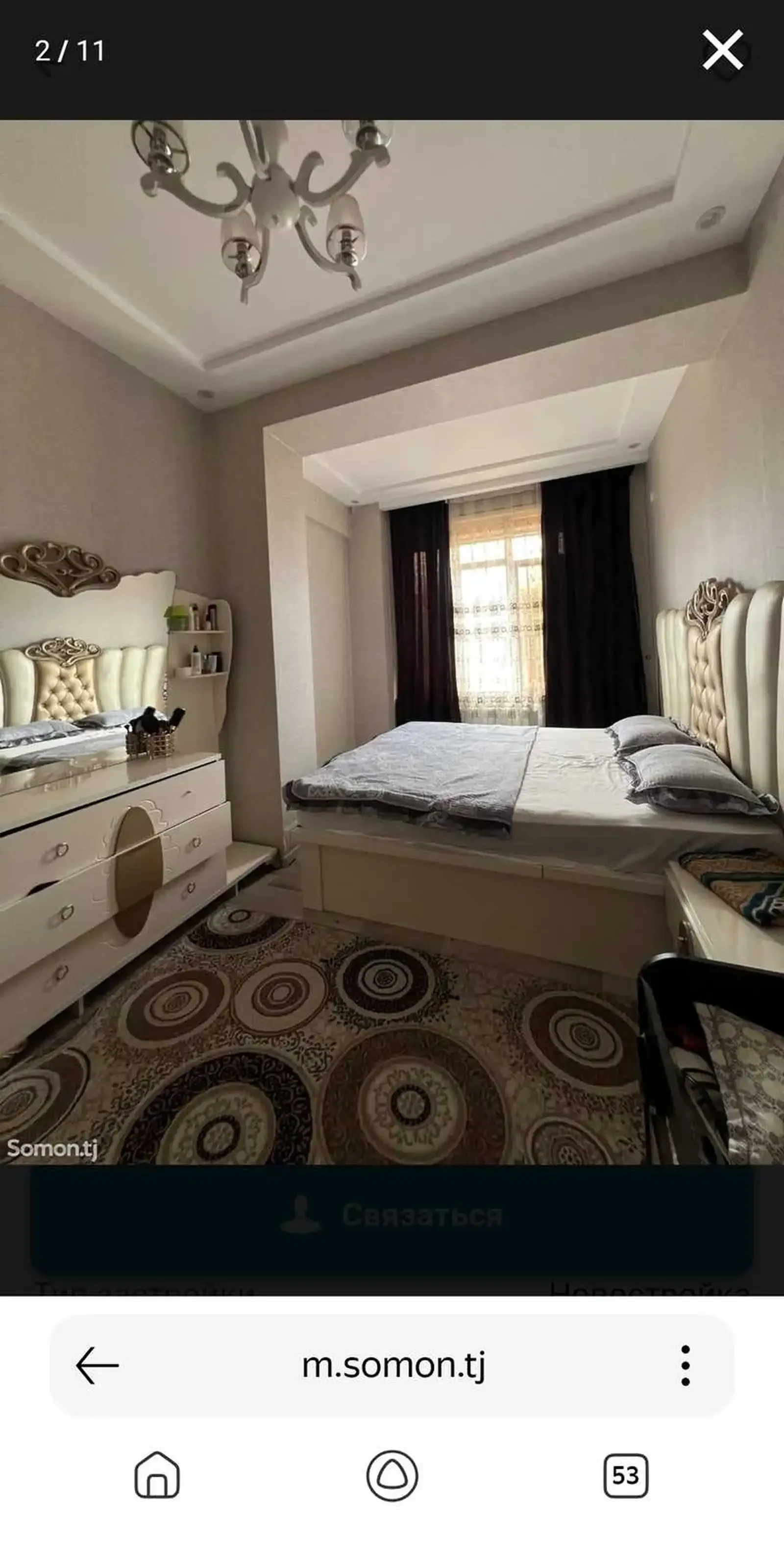 2-комн. квартира, 8 этаж, 55м², 82 МКР
