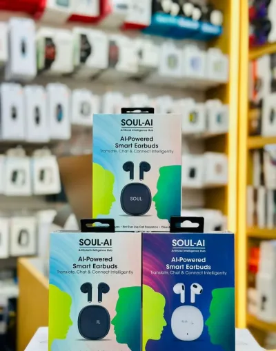 Наушники переводчик Soul-AI XL-SOUL-AI-BLK черный