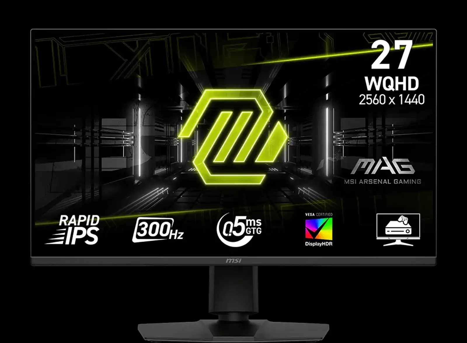 Монитор MSI MAG 275QPF X30 2K WQHD 300Hz Rapid IPS 0.5ms Топ для киберспорта