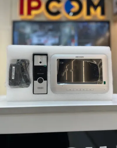 Аналоговый комплект видеодомофона Hikvision DS KIS 204T