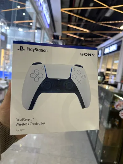 Геймпад PlayStation 5 Dual Sense Wireless Controller White Bluetooth белый