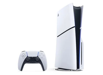 Игровая приставка Sony PS5 Playstation 5 Slim  Console ( Dics Specs ) - Белий