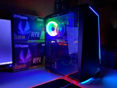 Персональный компьютер core i7 4770/RX 580 8GB/SSD 256/HDD 1TB