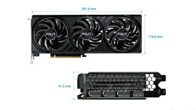 Видеокарта Palit GeForce RTX 5060 Ti Infinity 16GB