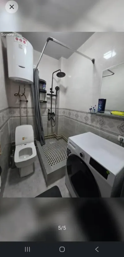 2-комн. квартира, 10 этаж, 60м², исмоил сомони