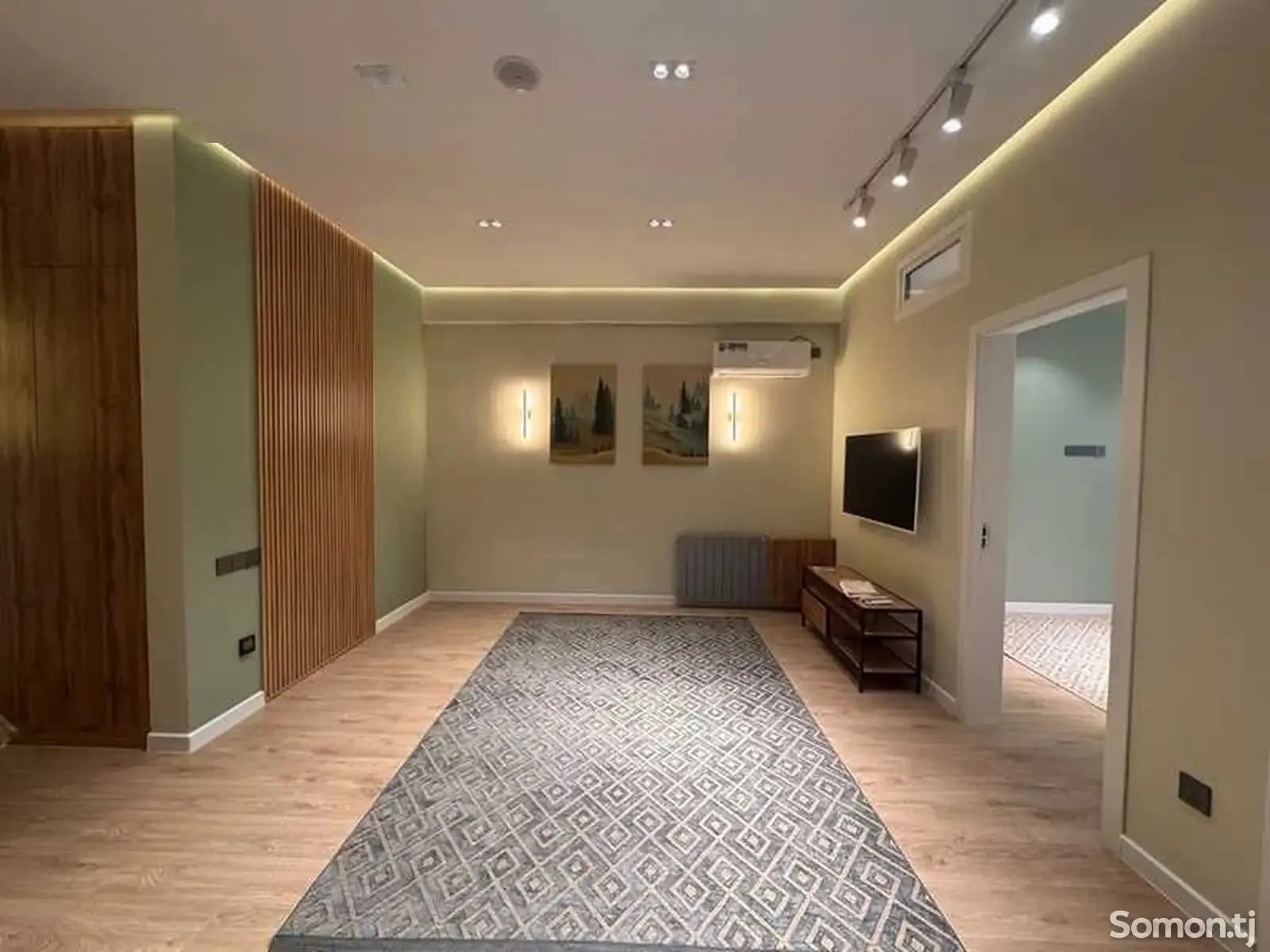 2-комн. квартира, 17 этаж, 65м², пайкар, голубой экран
