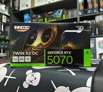 Видеокарта INNO3D GeForce RTX 5070 Twin X2 OC Новинка 2025