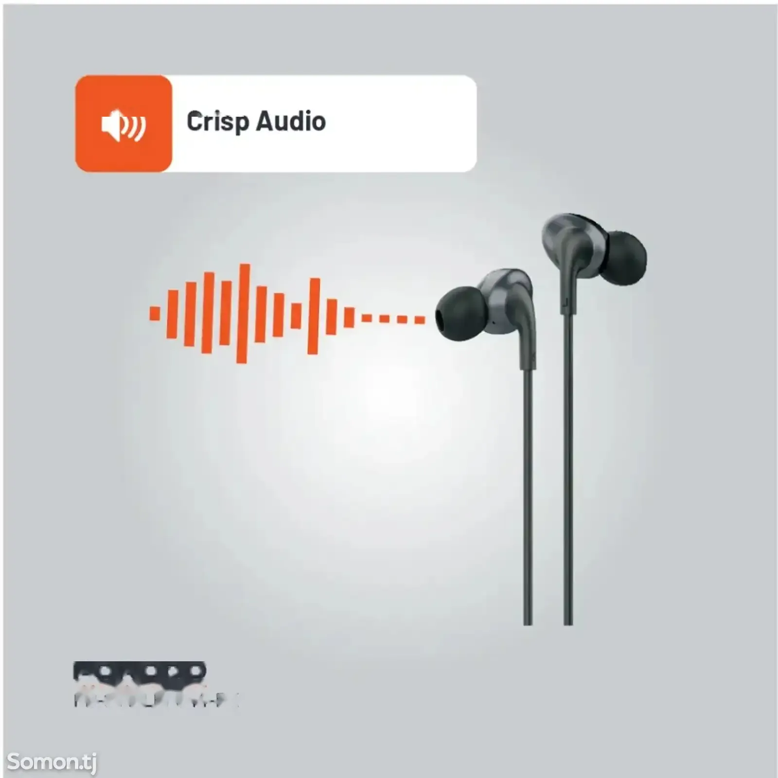 Проводные наушники Porodo Soundtec Metal Earphones 14mm Type C черный