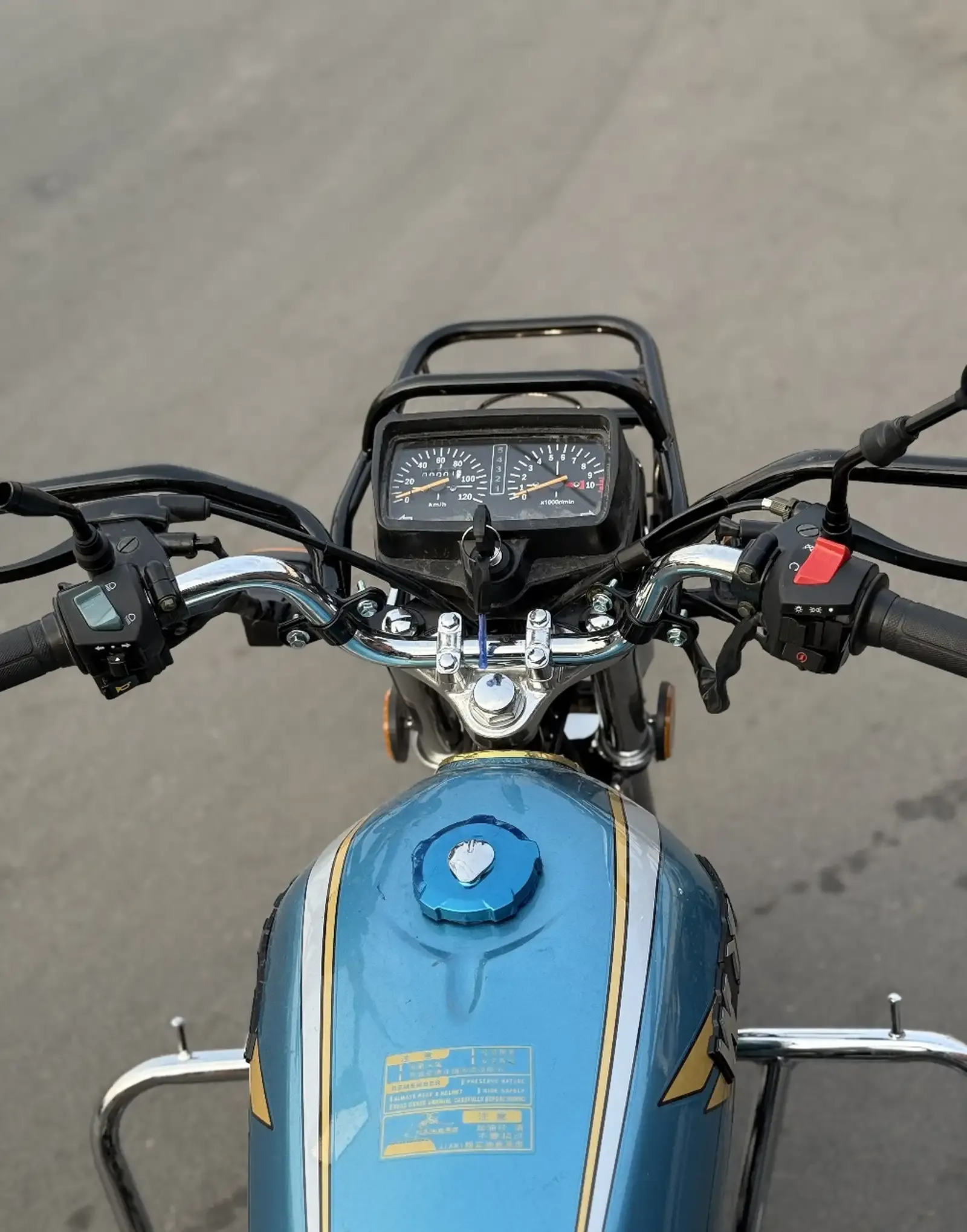 Мотоцикл WYS 150куб 2025 Blue