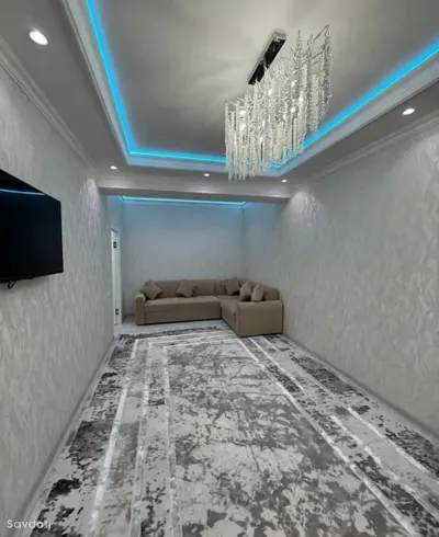 2-комн. квартира, 19 этаж, 96м², Сомони