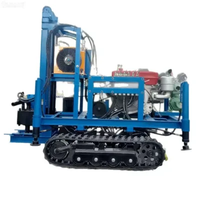 Гусеничный трактор буровой 2 мотора
