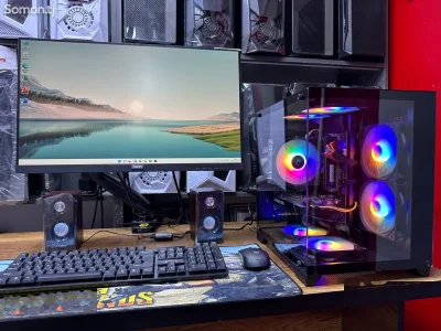 Игровой компьютер core i7 4770/RAM 16GB/RX 580 8GB/SSD 128GB/HDD