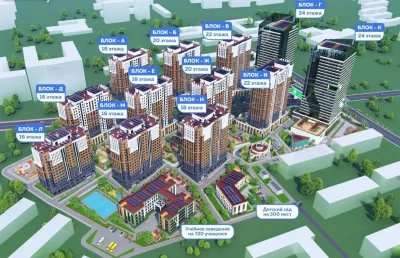 4-к квартира, 15 этаж, 141 м², Сино