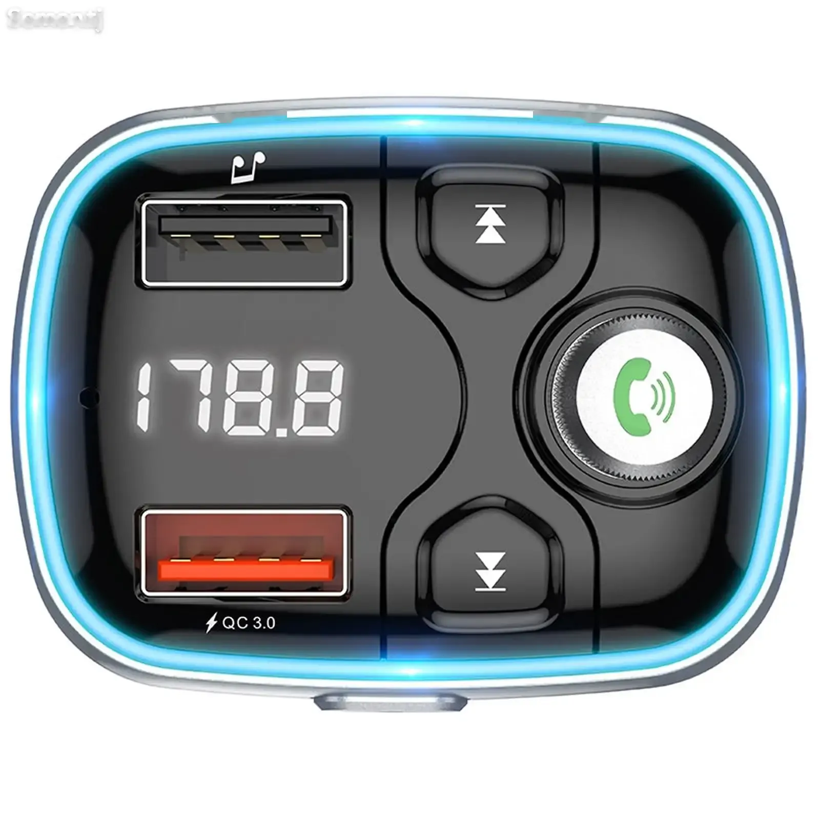 Автомобильный FM модулятор Bluetooth Borofone BC