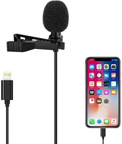 Петличный проводной микрофон ihp для Apple iPhone