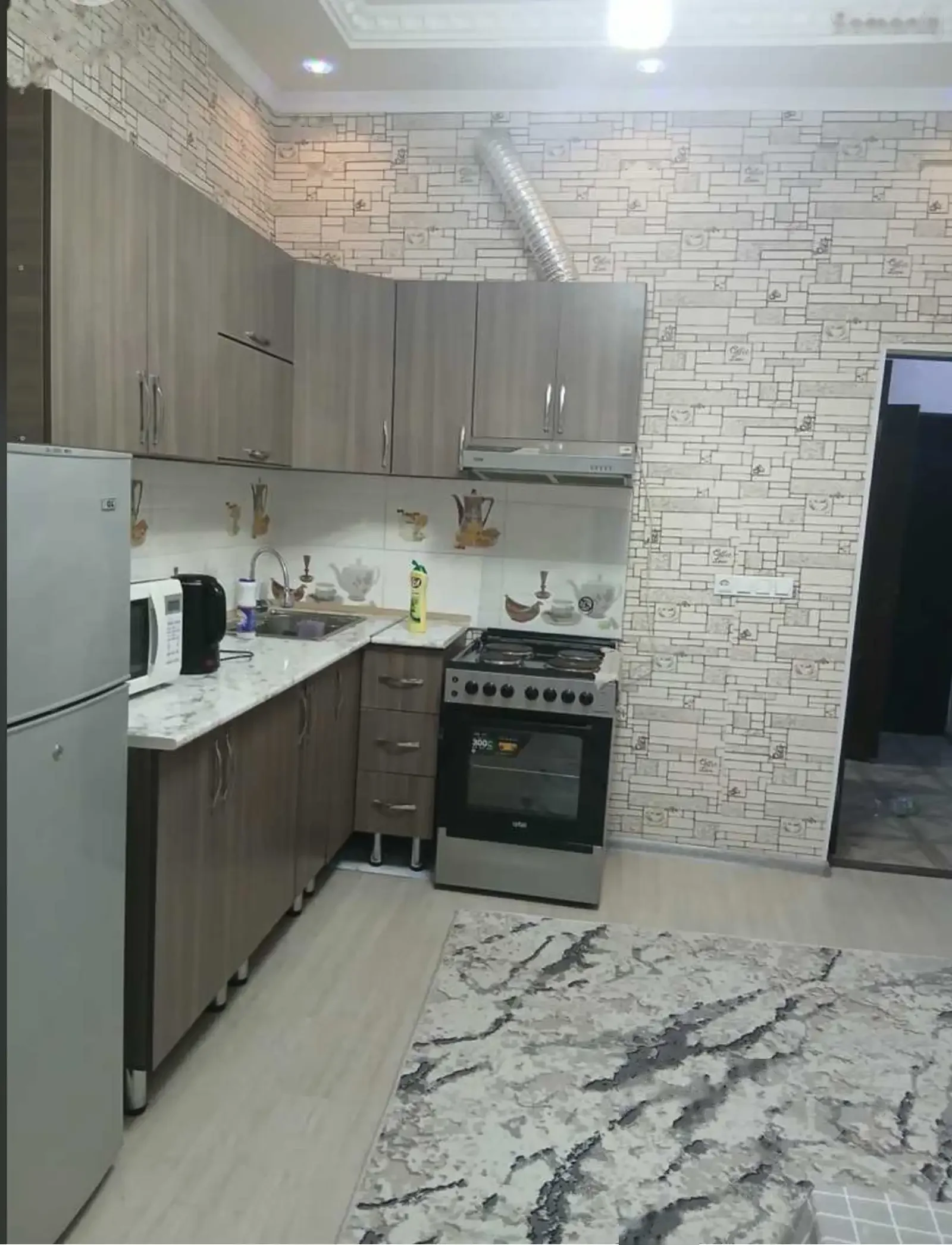 1-комн. квартира, 7 этаж, 48 м², Овир гранд отель