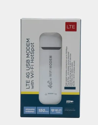 USB модем с SIM-картой и точкой доступа Wi-Fi 4G LTE