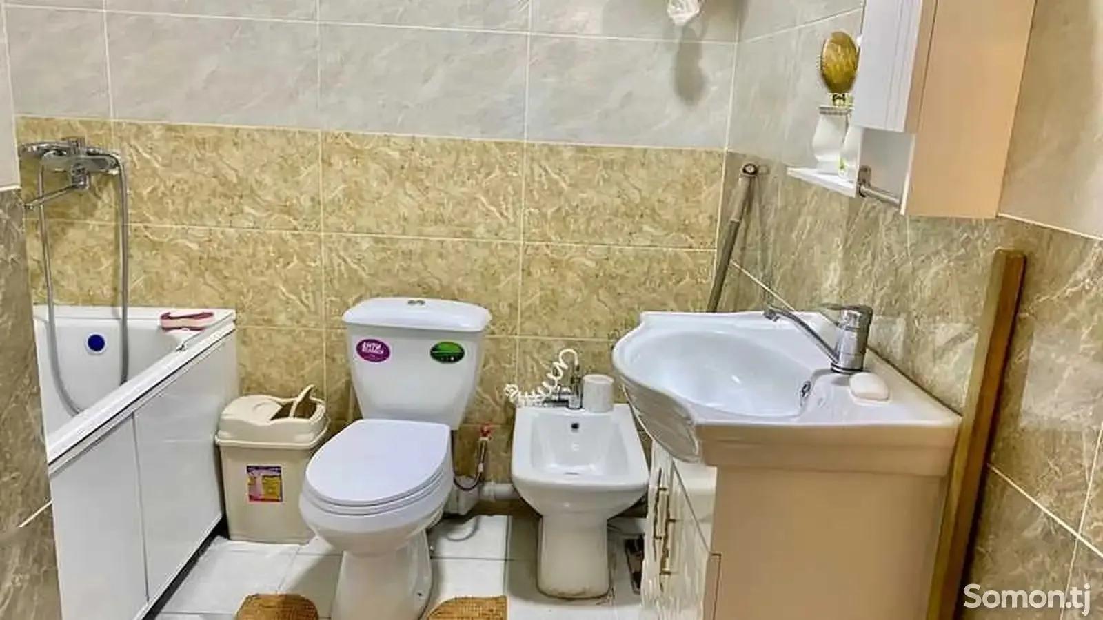 3-комн. квартира, 6 этаж, 91м², Шохмансур