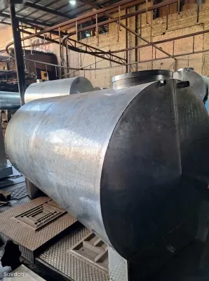 Оцинкованная бочка 5000л