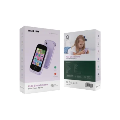 Детский смартфон Green Lion Kids Smartphone Small Phone Big Fun фиолетовый