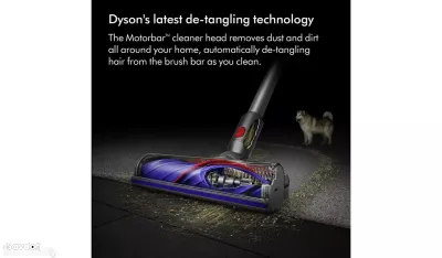Беспроводной пылесос Dyson V8 Absolute Yellow/Nickel, UK Version