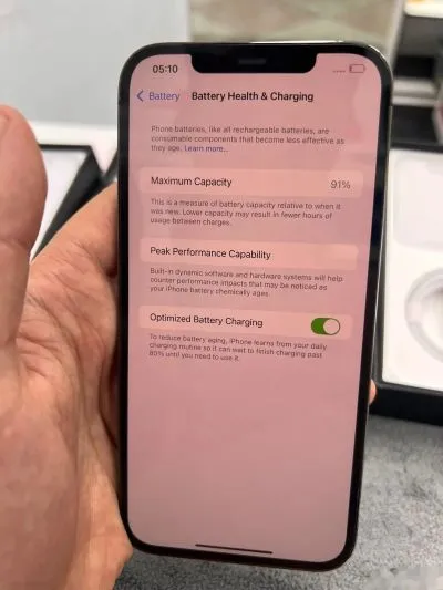 Apple iPhone 12 Pro Max, 128 gb, Pacific Blue